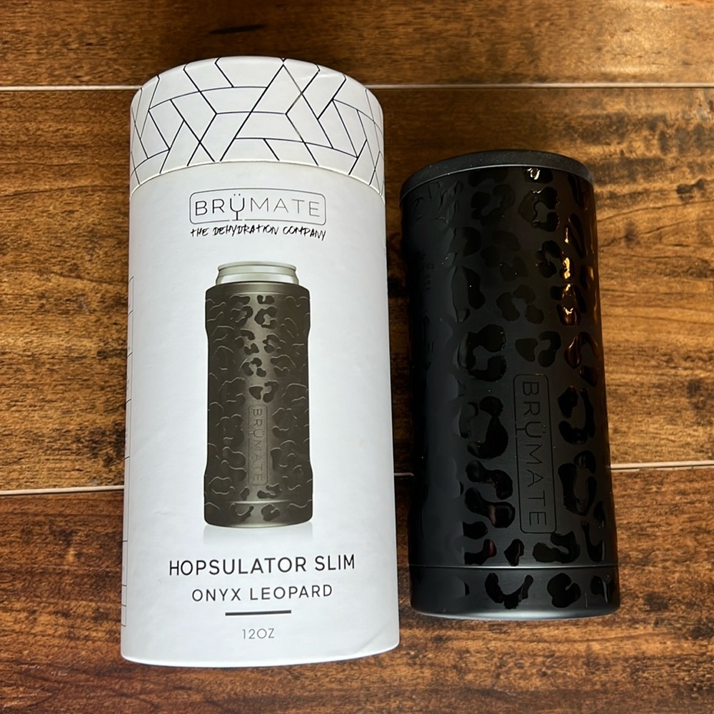 Brumate Hopsulator Slim Onyx Leopard